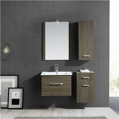 Eleganti Ħajt Mouted Melamine Bathroom Kabinett